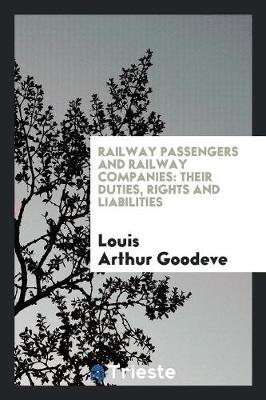 Book cover for Railway Passengers and Railway Companies