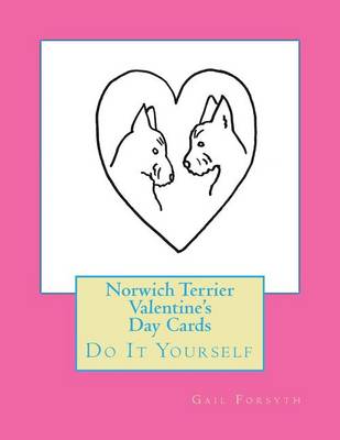 Book cover for Norwich Terrier Valentine's Day Cards