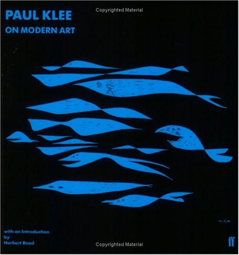 Book cover for Paul Klee on Modern Art