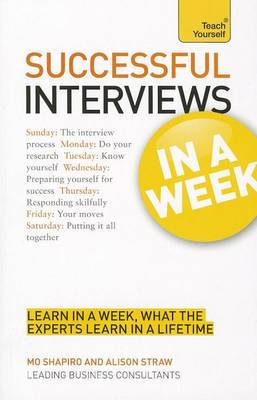 Cover of Successful Interviews in a Week: Teach Yourself