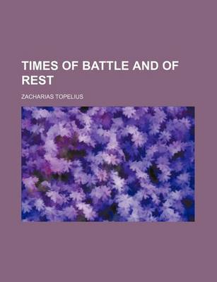 Book cover for Times of Battle and of Rest