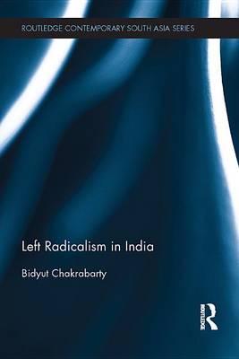 Book cover for Left Radicalism in India