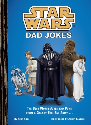 Book cover for Star Wars Dad Jokes