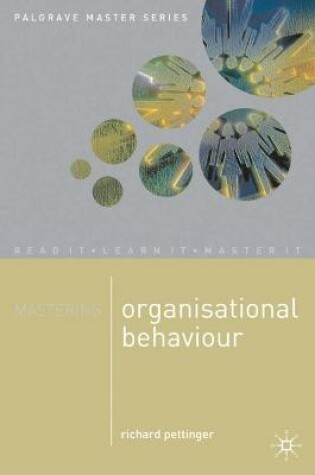 Cover of Mastering Organisational Behaviour