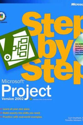 Cover of Microsoft Project Version 2002 Step by Step