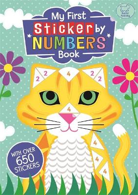 Book cover for My First Sticker By Numbers Book