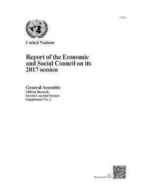 Cover of Report of the Economic and Social Council for 2017