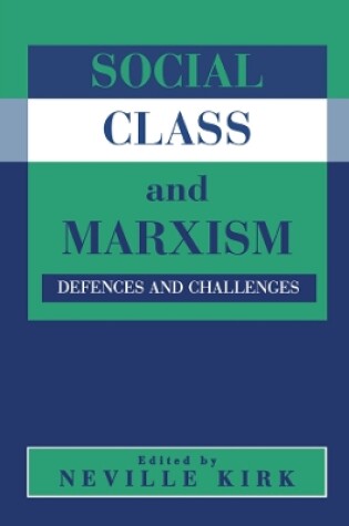 Cover of Social Class and Marxism