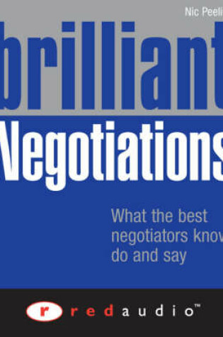 Cover of Brilliant Negotiations Audio CD