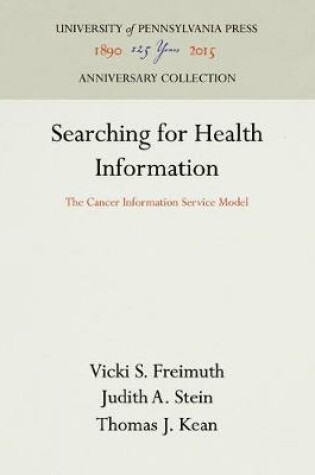 Cover of Searching for Health Information