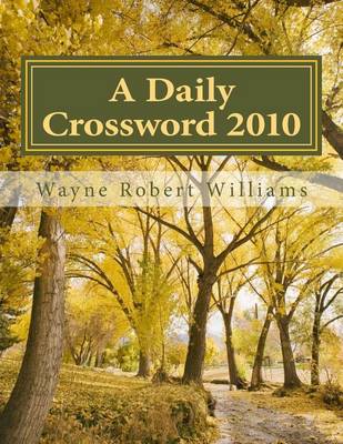Book cover for A Daily Crossword 2010