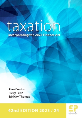 Book cover for Taxation - incorporating the 2023 Finance Act