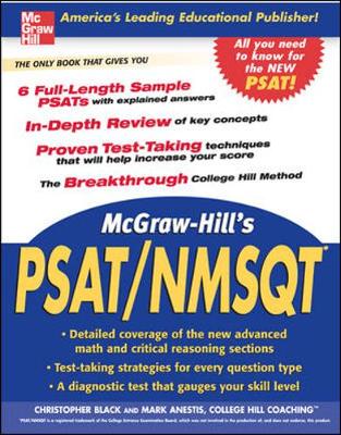 Book cover for McGraw-Hill's PSAT/NMSQT