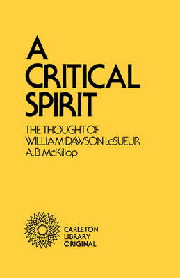 Book cover for A Critical Spirit