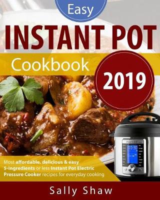 Book cover for Instant Pot Cookbook 2019