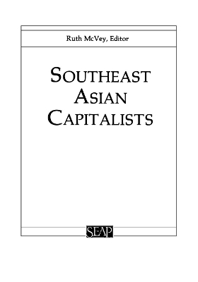 Book cover for Southeast Asian Capitalists