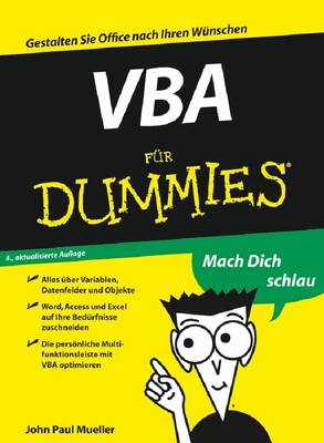 Book cover for VBA für Dummies