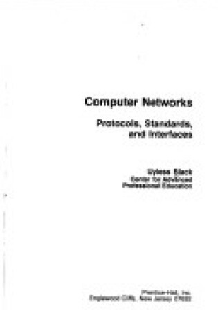 Cover of Computer Networks