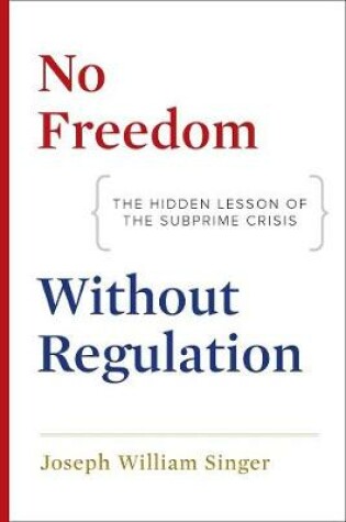 Cover of No Freedom without Regulation