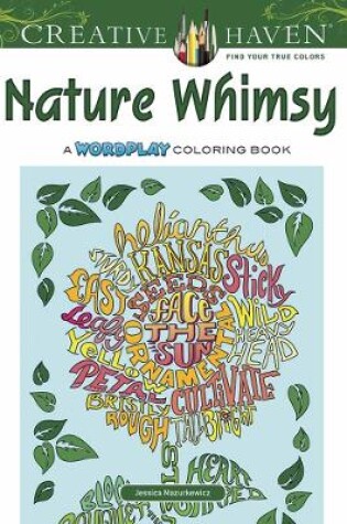 Cover of Creative Haven Nature Whimsy Coloring Book