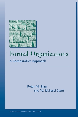 Cover of Formal Organizations