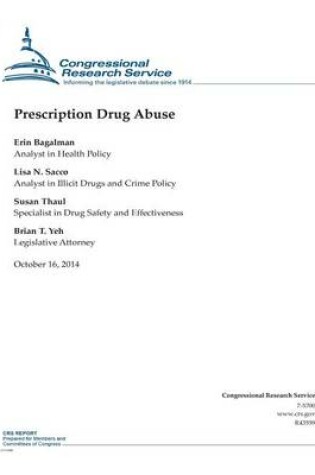 Cover of Prescription Drug Abuse