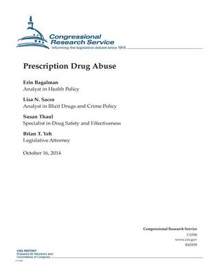 Cover of Prescription Drug Abuse