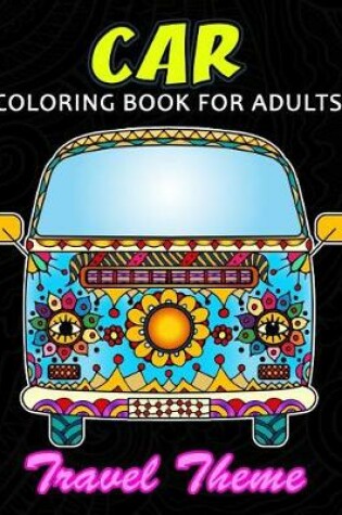 Cover of Car Coloring Book for Adults