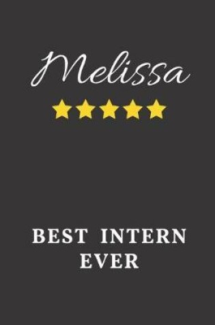 Cover of Melissa Best Intern Ever