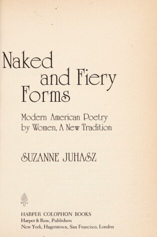 Cover of Naked and Fiery Forms