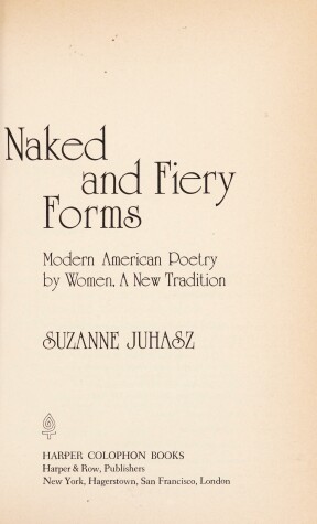 Book cover for Naked and Fiery Forms