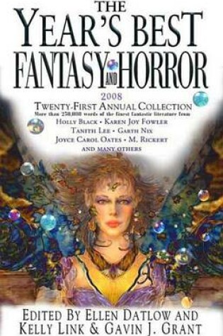 Cover of The Year's Best Fantasy and Horror 2008