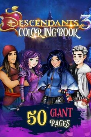 Cover of Descendants 3 Coloring Book