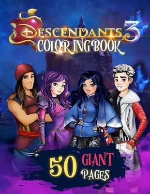 Book cover for Descendants 3 Coloring Book