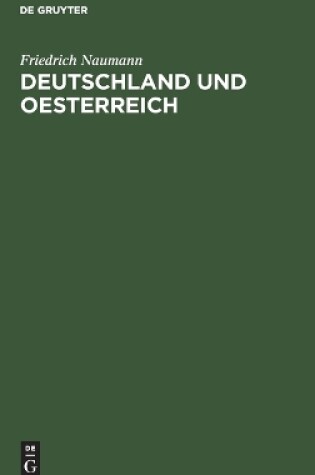 Cover of Deutschland Und Oesterreich