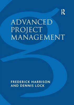 Book cover for Advanced Project Management