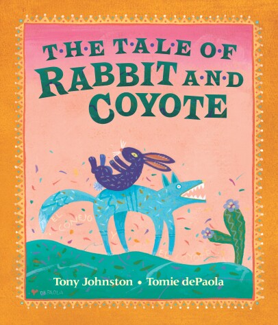 Book cover for The Tale of Rabbit and Coyote