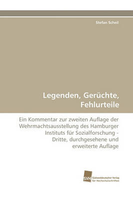 Book cover for Legenden, Geruchte, Fehlurteile