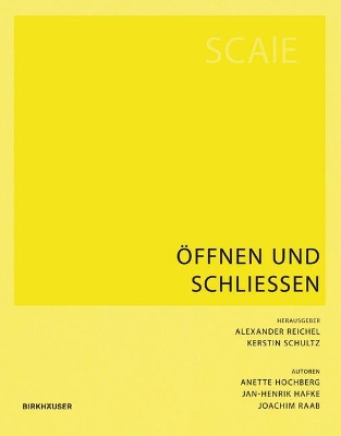 Cover of A-Ffnen Und Schlieaen