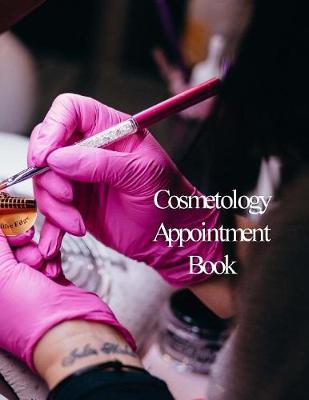 Book cover for Cosmetology Appointment Book