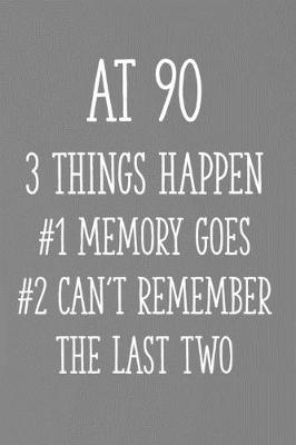 Book cover for At 90 3 Things Happen #1 Memory Goes #2 Can't Remember the Last Two