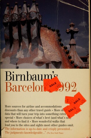 Cover of Birnbaum's Barcelona