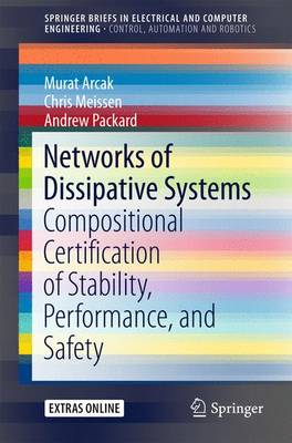 Book cover for Networks of Dissipative Systems