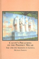 Book cover for Calvin's Preaching on the Prophet Micah