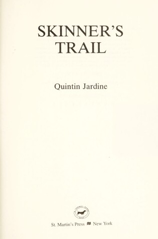 Cover of Skinner's Trail