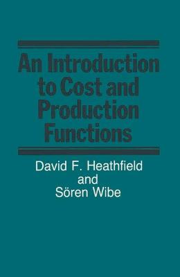 Book cover for An Introduction to Cost and Production Functions