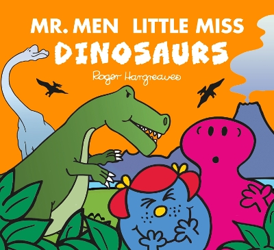 Book cover for Mr. Men Little Miss: Dinosaurs