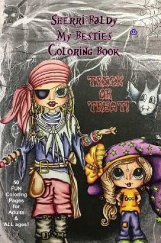 Cover of Sherri Baldy My Besties Coloring Book Trick or Treat