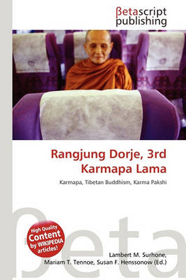 Book cover for Rangjung Dorje, 3rd Karmapa Lama