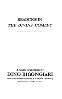 Cover of Readings in the Divine Comedy